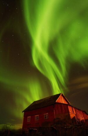 Northern Lights. Photo By Gaute Bruvik, Nordnorsk Reiseliv
