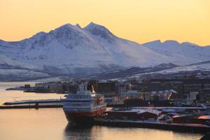 Tromso Norway, the pier. Photo by Shigeru Ohki, Nordnorsk Reiseliv