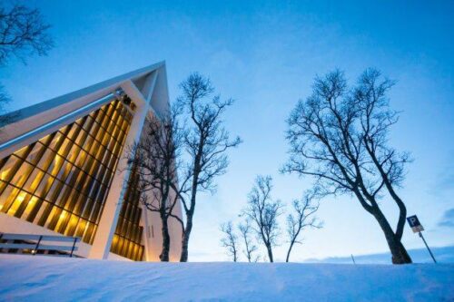 The Arctic cathedral Ishavskatedralen by Konrad Konieczny, VisitNordnorge