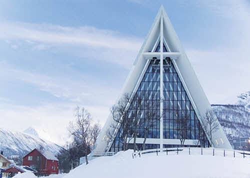 Arctic Cathedral Tromso by Dennis Price, Hurtigruten