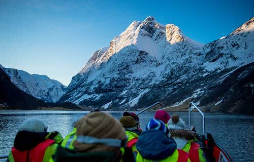 Fjord Safari in winter by Sverre Hornevik, Fjord Norway