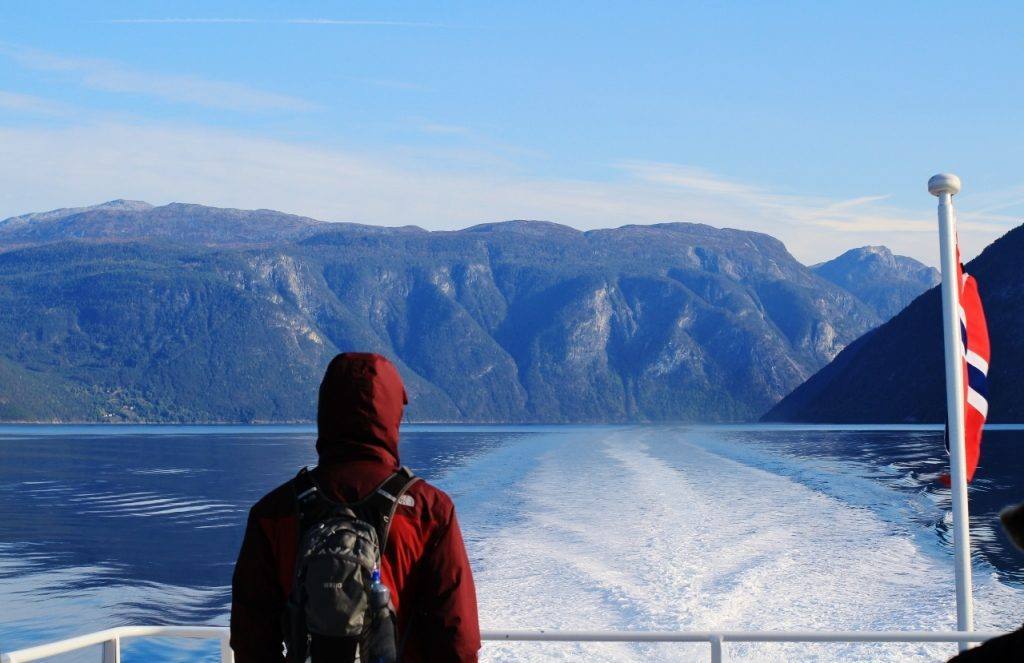 Fjord cruise on the Sognefjord. Photo by Rita de Lange, Fjord Travel Norway