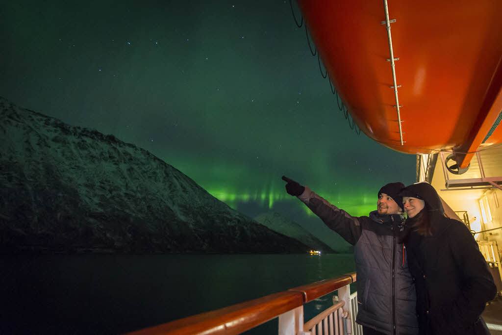 Northen Lights Cruise Norway by Orjan Bertelsen, Hurtigruten