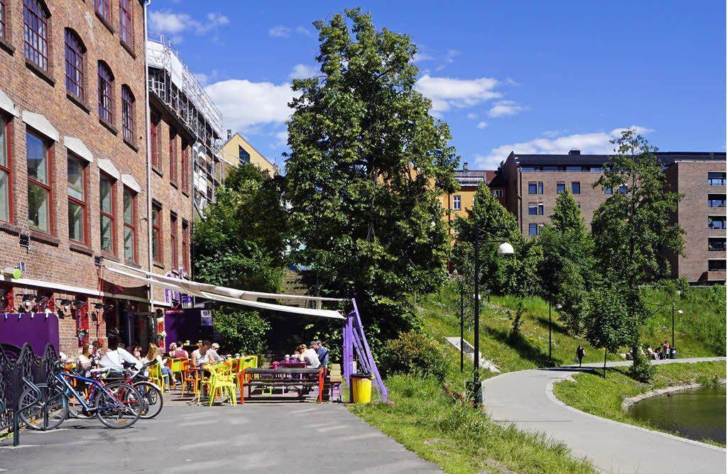 Street view in Grünerlokka by Tord Baklund, Visit Oslo