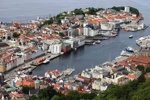 View of Bergen by Pixabay