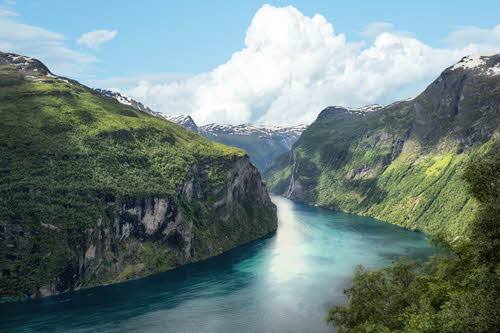 View of UNESCO Geirangerfjord by Pixabay