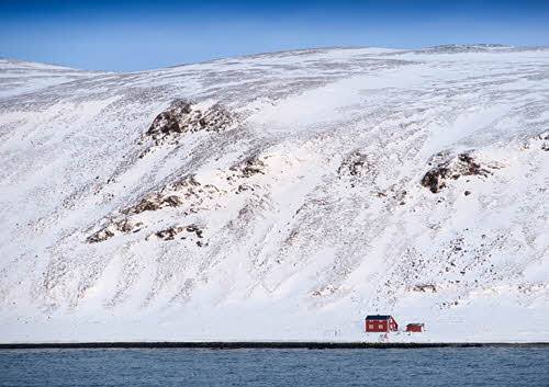 Winter on the Arctic Coast by John Jones, Hurtigruten