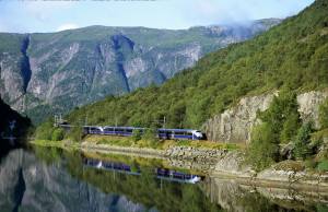Bergen rail line. Photo by Rune Fossum/NSB de