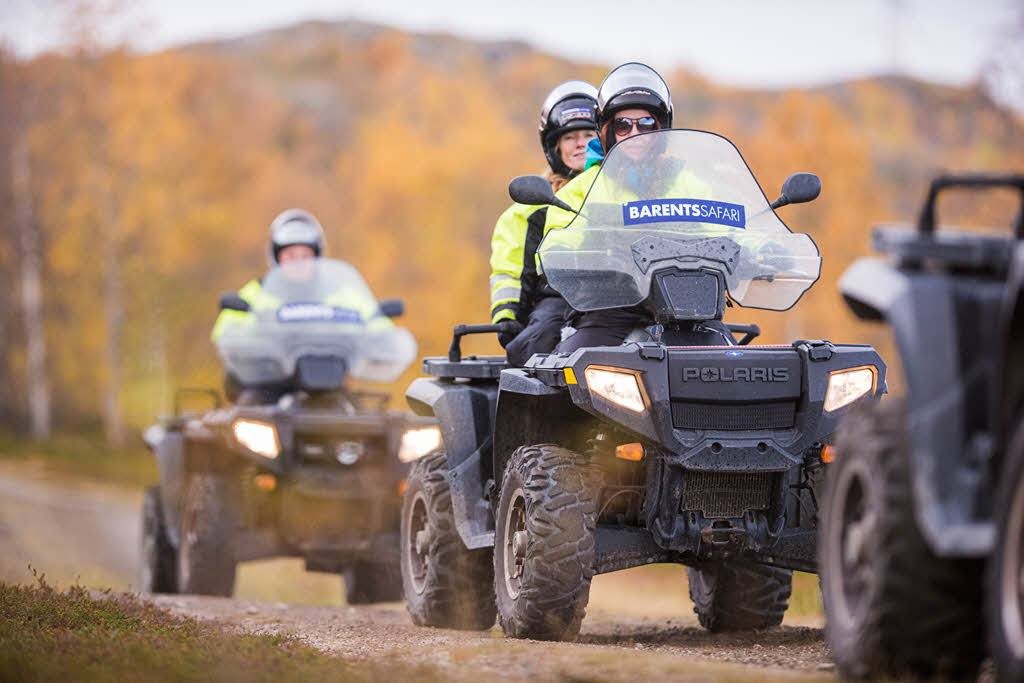 ATV-Quad Safari to the Russian Border by Orjan Bertelsen, Hurtigruten