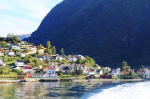 Sognefjord, Aurland village. Photo by Rita de Lange, Fjord Travel Norway