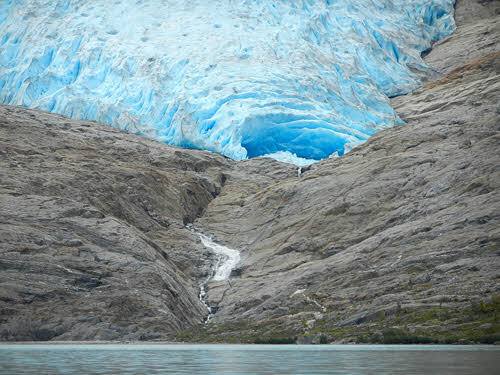 Svartisen Glacier Norway by Ilka Kosik, Hurtigruten