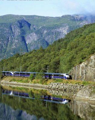 Bergen rail line. Photo by Rune Fossum/NSB