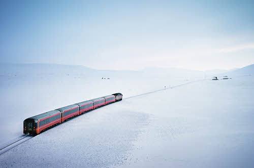 Arctic Nordland Line by Oivind Haug, NSB
