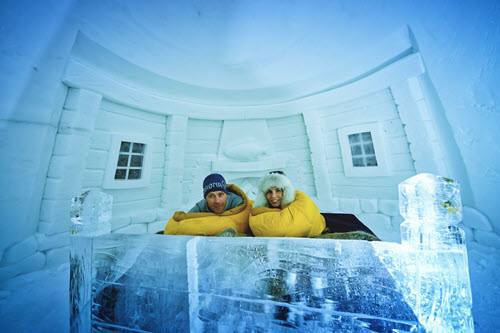 Spend the night at Kirkenes Snowhotel by Kirkenes Snowhotel
