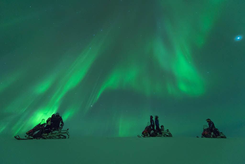 Snowmobile trip Kirkenes by Orjan Bertelsen, Hurtigruten