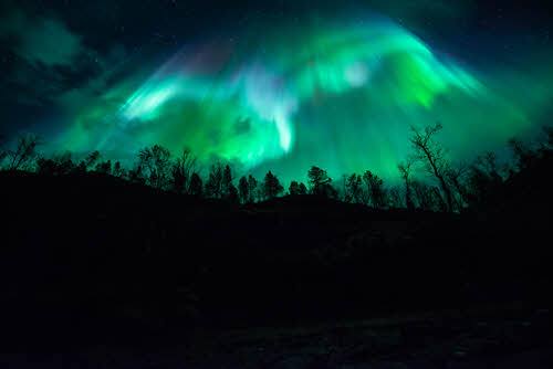 Magic Northern Lights by Stan Klo, Hurtigruten