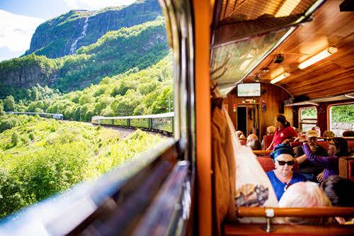 Flam Railway to Myrdal by Sverre Hjornevik, Flam AS
