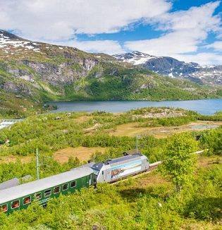 Scenic Flam Railway by Sverre Hjørnevik, Flam AS