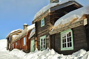 Traditional Houses Roros by Finn Nilsen, Visit Roros