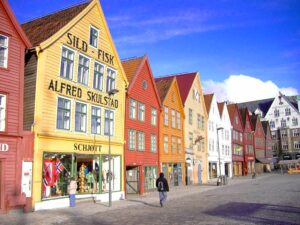 Colorful Bergen by Andrea Giubelli, Visit Norway