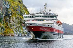 Cruise into Trollfjord by Robert Cranna, Hurtigruten