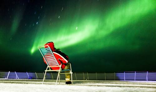 Northern Lights Cruise by Stein J. Bjorge, Hurtigruten