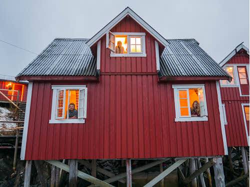 Home Visit Lofoten Islands By Pete Oswald, Hurtigruten