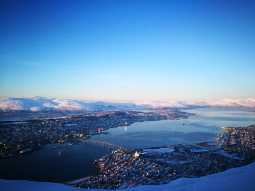 Winter In Tromso By F.Schwarzlmueller, Fjord Travel Norway