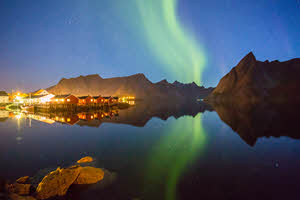 Northern Lights Hamnøy Lofoten By Alex Conu, Visit Norway